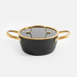 inny Garnek na gaz i indukcję czarny ROYAL 2,4 l