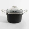 Garnki, Patelnie I Pokrywki|inny Garnek na indukcję czarny QUADRATO 3,5 l