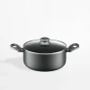 Garnki, Patelnie I Pokrywki|Ambition Garnek z powłoką nieprzywierającą Ilag Basic GRAPHITE 4,7 l
