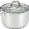Garnek ze stali nierdzewnej srebrny GAMMA 3,5 l