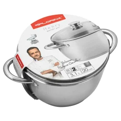 Florina Garnek ze stali nierdzewnej HENRY by Mateusz Gessler 3,1 l