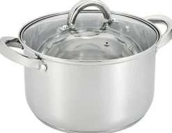 Garnek ze stali nierdzewnej srebrny GAMMA 4,6 l