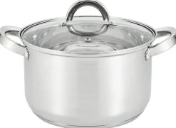 Garnek ze stali nierdzewnej srebrny GAMMA 4,6 l