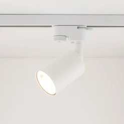 Szynoprzewody|Spoty Montowane Na Szynie|TK Tomasz Krywult Głowica na szynoprzewód biała TRACER TOP