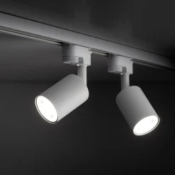 Szynoprzewody|Spoty Montowane Na Szynie|TK Tomasz Krywult Głowica na szynoprzewód biała TRACER TOP