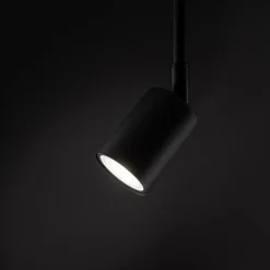 Szynoprzewody|Spoty Montowane Na Szynie|TK Tomasz Krywult Głowica na szynoprzewód czarna TRACER TOP LONG