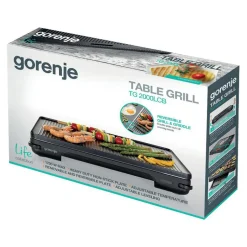 Małe Agd|Grille Elektryczne|Gorenje Grill stołowy elektryczny LIFE TG2000LCB