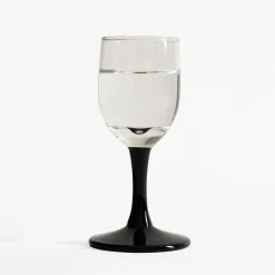 Kieliszki|inny Kieliszek do wódki z czarną nóżką MONTE VETRO 35 ml