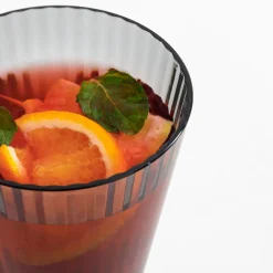 inny Kieliszek do wina plastikowy szary 400 ml