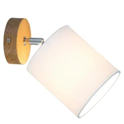 Kinkiety|Spot - Light Kinkiet abażur biały DRINO