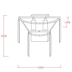 Zumaline Kinkiet AMEDEO 17106/2W chrom
