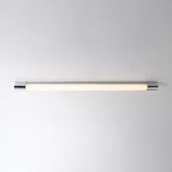 Kinkiety|Zumaline Kinkiet łazienkowy LED IP44 chrom PARKS 90,2 cm