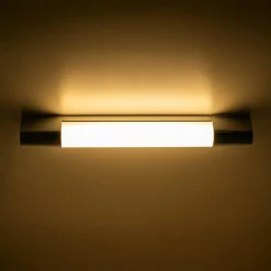 Kinkiety|Zumaline Kinkiet łazienkowy LED IP44 chrom PARKS 40,2 cm