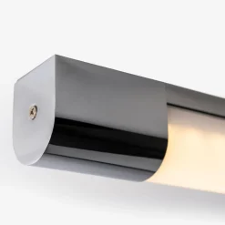 Kinkiety|Zumaline Kinkiet łazienkowy LED IP44 chrom PARKS 40,2 cm