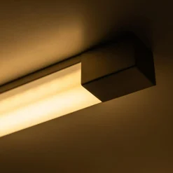 Zumaline Kinkiet łazienkowy LED IP44 nikiel PARKS 40,2 cm