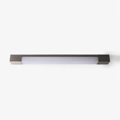 Kinkiety|Zumaline Kinkiet łazienkowy LED IP44 nikiel PARKS 60,2 cm