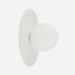 Kinkiety|TK Tomasz Krywult Kinkiet biały KULA PIXI