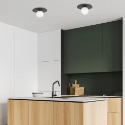 Kinkiety|TK Tomasz Krywult Kinkiet czarny KULA PIXI