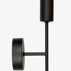 Kinkiety|domiluce Kinkiet czarny LUCA 2