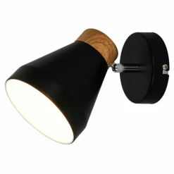 Kinkiety|Zumaline Kinkiet czarny mat HANDA