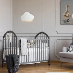 TK Tomasz Krywult Kinkiet do pokoju dziecięcego biały CLOUD