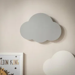 TK Tomasz Krywult Kinkiet do pokoju dziecięcego szary CLOUD