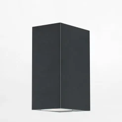 Lampy Ogrodowe|Lampy Ogrodowe|Zumaline Kinkiet elewacyjny HARMONIA GU10 IP44 czarny