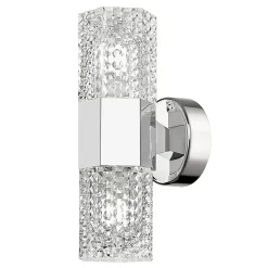 Kinkiety|Zumaline Kinkiet glamour chrom ICICLE