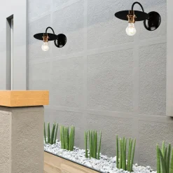 Kinkiety| Kinkiet industrialny czarny ALICE