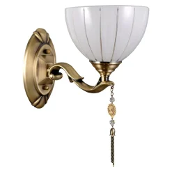 Kinkiety|inny Kinkiet klasyczny złoty BAXIO