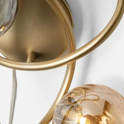 Zumaline Kinkiet kule złoty ARLON