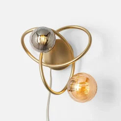 Zumaline Kinkiet kule złoty ARLON