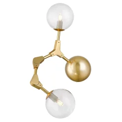 Zumaline Kinkiet kule złoty DEIMOS