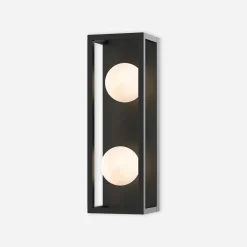 Zumaline Kinkiet LED czarny PIRO z pilotem