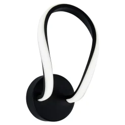 Kinkiety|Zumaline Kinkiet LED ERDA czarny