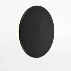 inny Kinkiet LED okrągły czarny MELUNA fi 25 cm