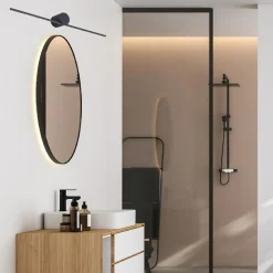 Kinkiety|Zumaline Kinkiet LED 6W czarny CAMARA