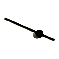 Zumaline Kinkiet LED 6W czarny TROY 40 cm