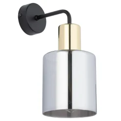 TK Tomasz Krywult Kinkiet loftowy złoty SIERRA