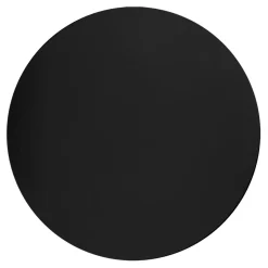 TK Tomasz Krywult Kinkiet minimalistyczny okrągły czarny LUNA NEW 40 cm