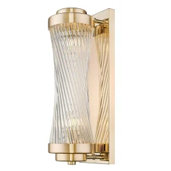 Kinkiety|Zumaline Kinkiet SERGIO ZŁOTY W0528-02N-F7AC