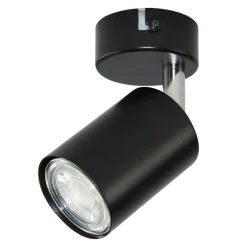 LED-POL Kinkiet spot czarny ORO GAVIA
