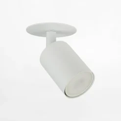 Kinkiety|TK Tomasz Krywult Kinkiet spot podtynkowy 1 reflektor biały NEX