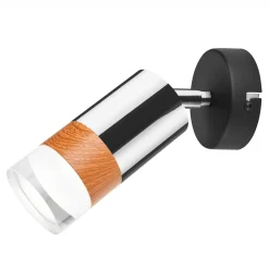 Kinkiet spot regulowany reflektor chrom AURORA