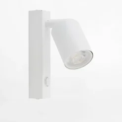 TK Tomasz Krywult Kinkiet spot z włącznikiem biały TOP