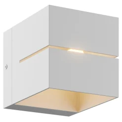 Zumaline Kinkiet sześcian biały TRANSFER WL 2