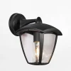 Lampy Ogrodowe|Lampy Ogrodowe|Zumaline Kinkiet zewnętrzny LANTERN ip44 czarny
