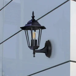 inny Kinkiet zewnętrzny outdoor klasyczny czarny STANDARD UP
