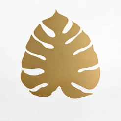 TK Tomasz Krywult Kinkiet złoty liść MONSTERA