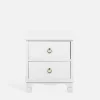 inny Klasyczna szafka nocna biała CLESS